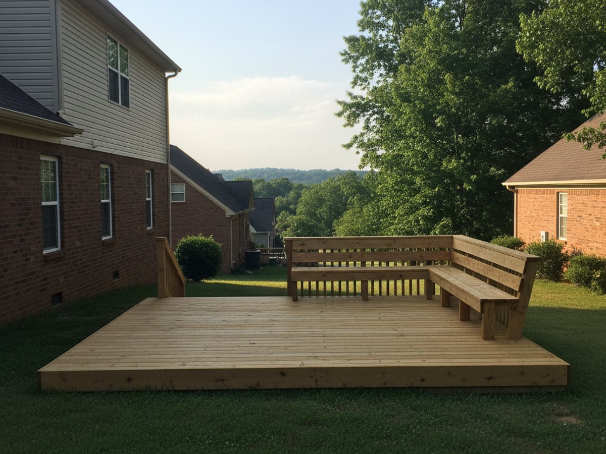 Deck Repair completed by Midway Deck Solutions in Bartlett, TN